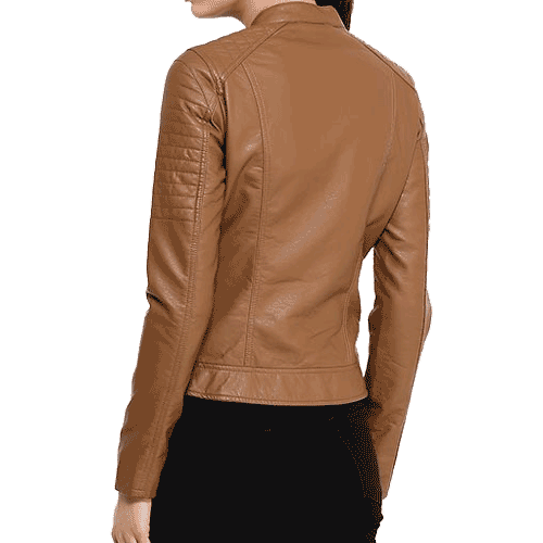 Brown Soft Leather Jacket For Women | Leather Jackets USA