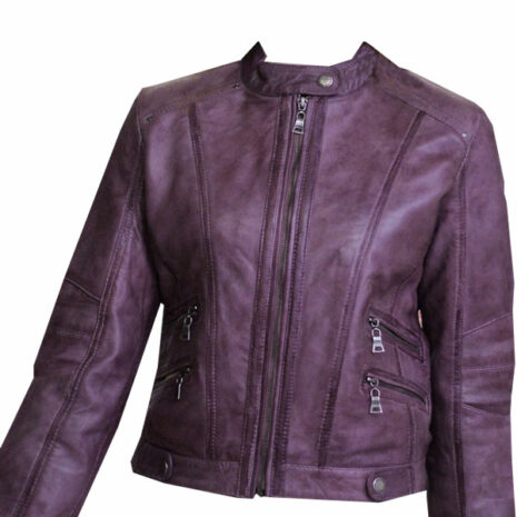 Antique-style-biker-jacket-for-ladies