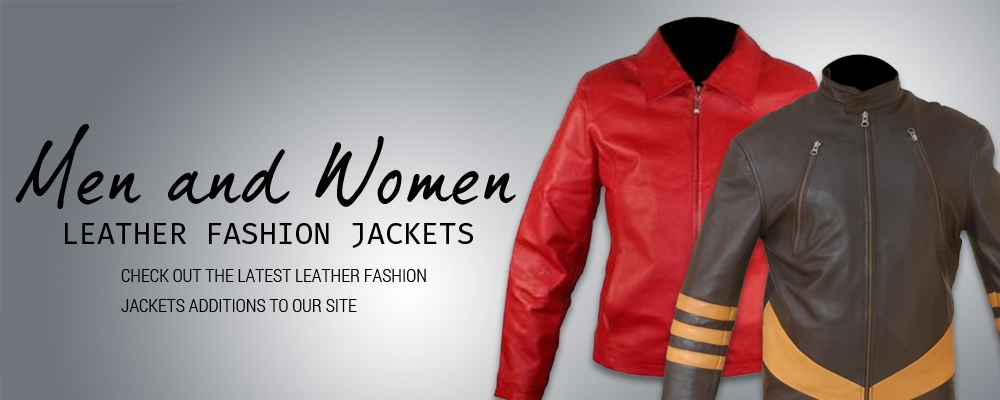 men and women fashion leather jackets