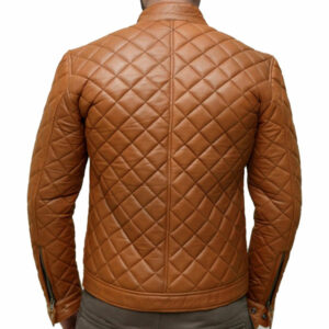 Extremely Quilted and Fashioned Leather Jacket