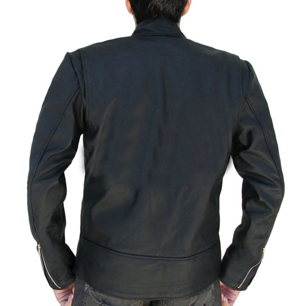 Jumper Movie Style Black Leather Jacket back