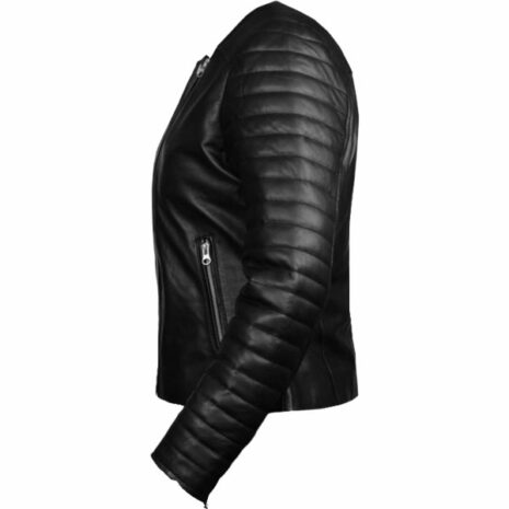 Soft and Stylish Biker Black Leather Jacket